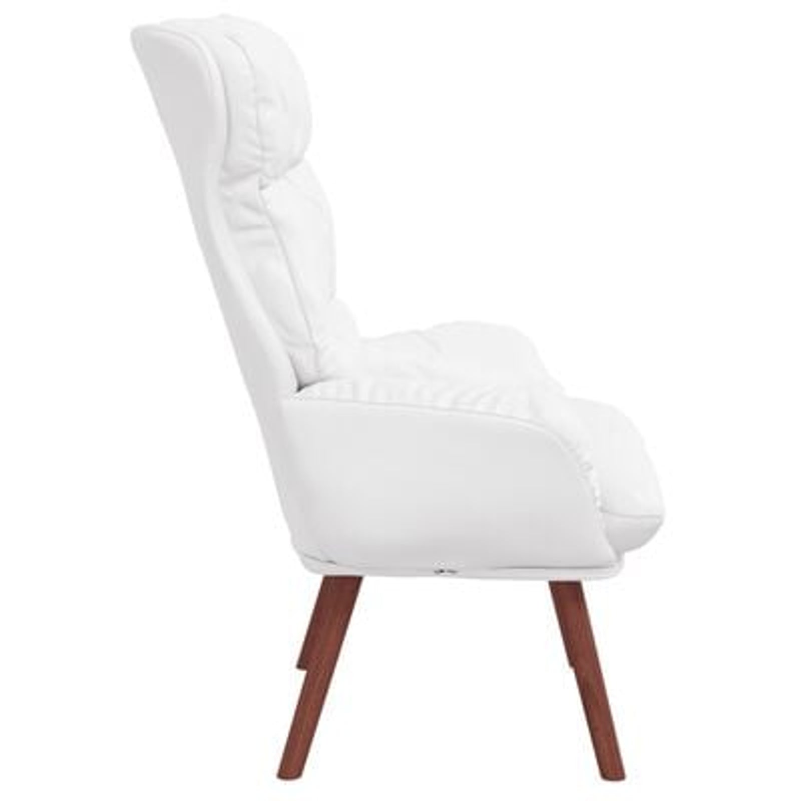 Afslappende stol Hvid 69 x 74 x 93 cm Kunstlæder