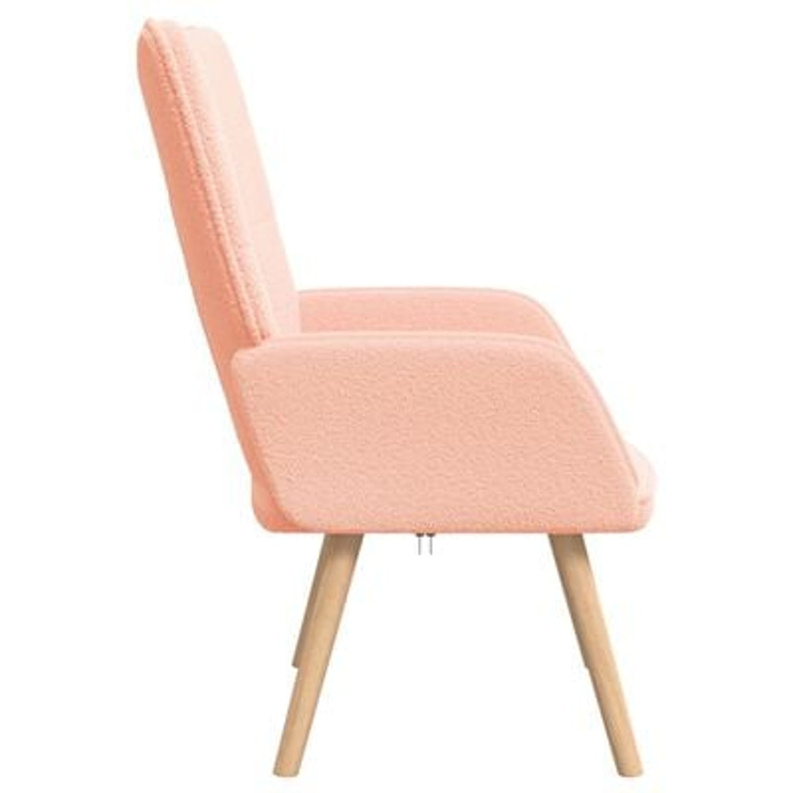 Afslappende stol Lyserød 62 x 67 x 95,5 cm Stof