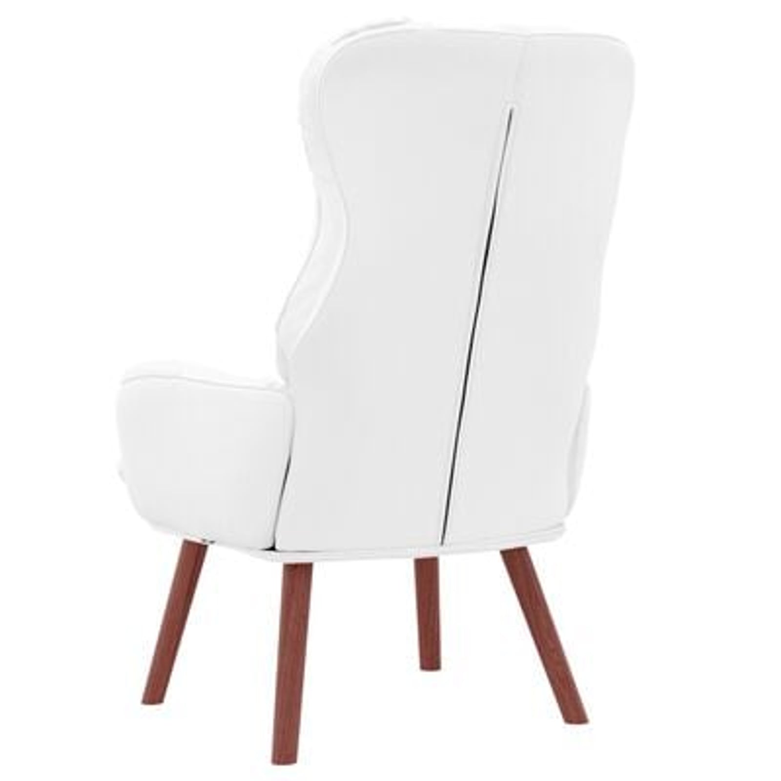 Afslappende stol Hvid 69 x 74 x 93 cm Kunstlæder