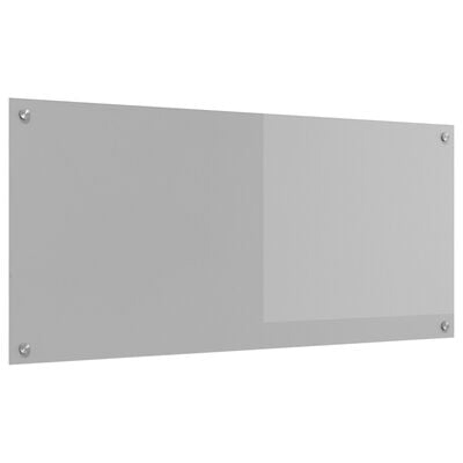 Køkken bagvæg Lysegrå 110 x 50 x 0.6 cm hærdet glas