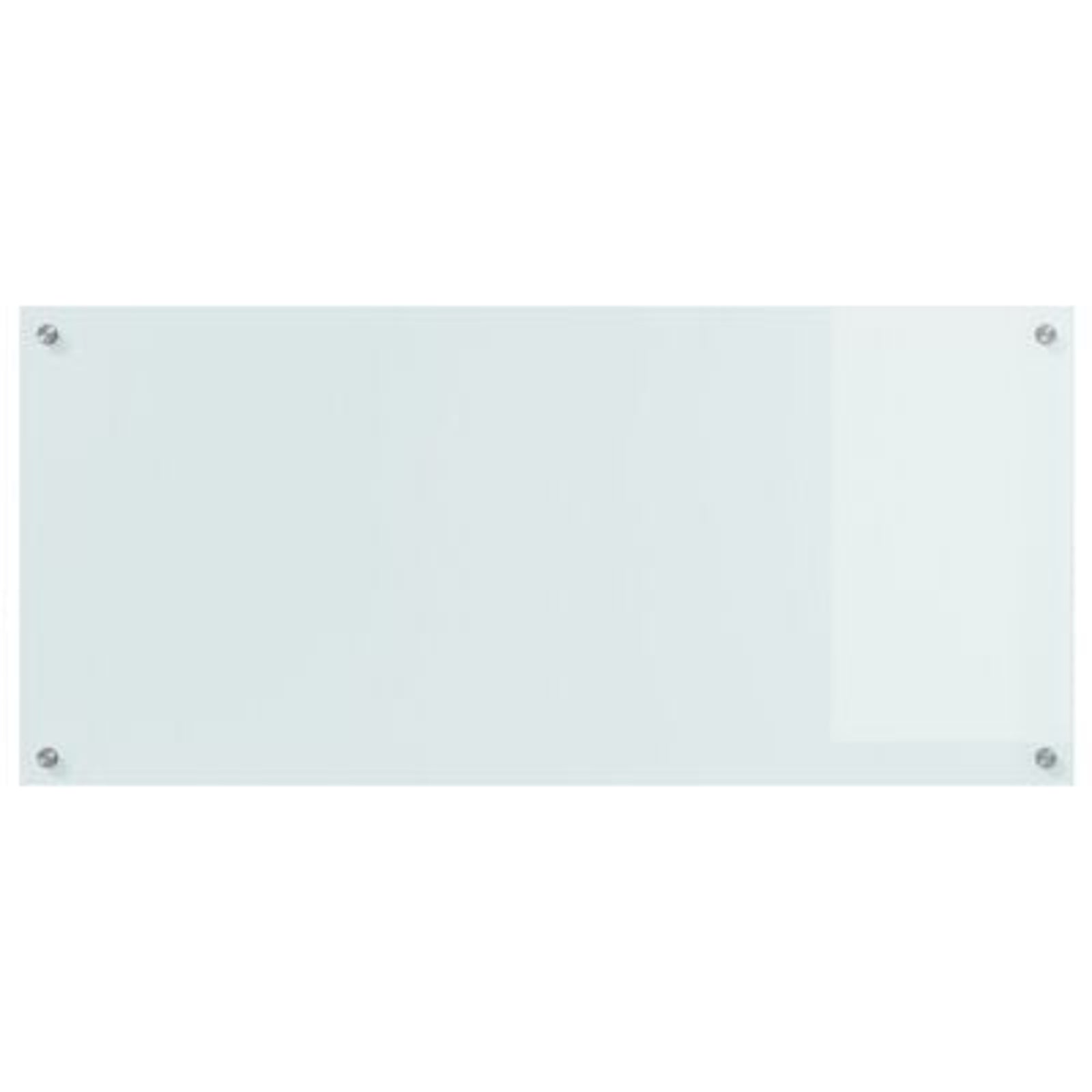 Køkken bagvæg Hvid 110 x 50 x 0.6 cm hærdet glas