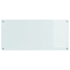 Køkken bagvæg Hvid 110 x 50 x 0.6 cm hærdet glas