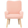 Afslappende stol Lyserød 63 x 67 x 94 cm Stof