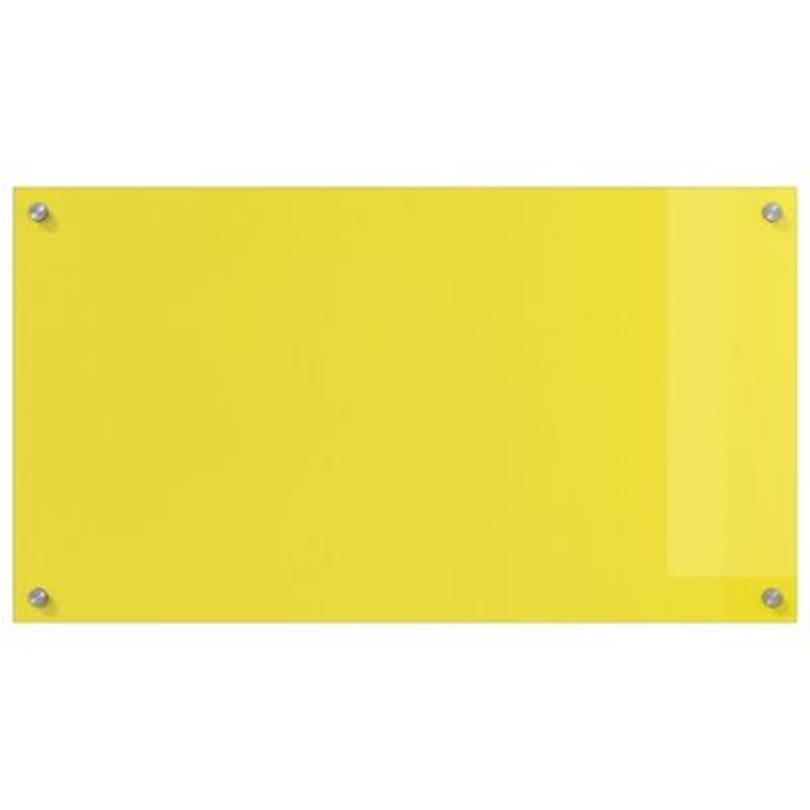 Køkken bagvæg Gul 90 x 50 x 0.6 cm hærdet glas