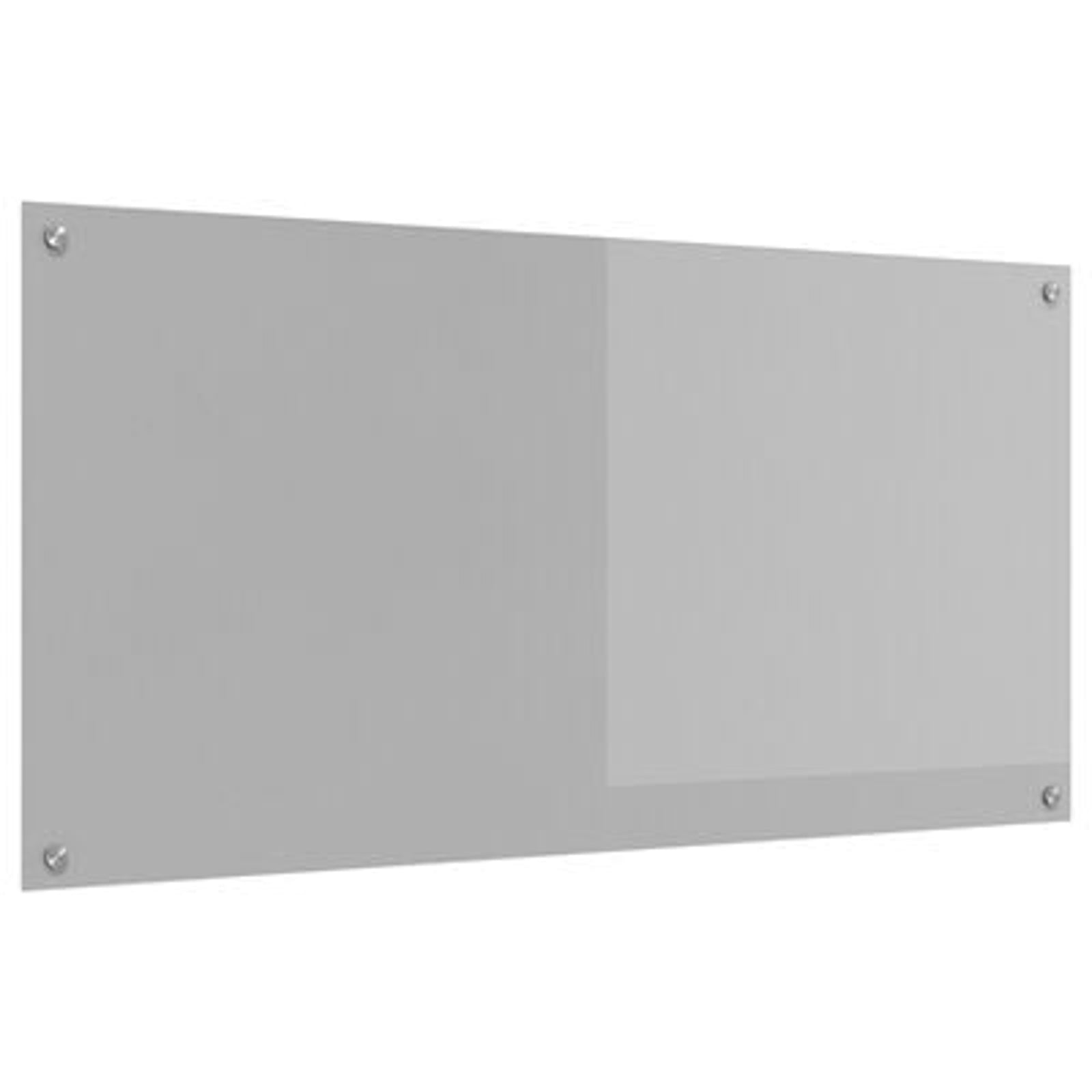 Køkken bagvæg Lysegrå 120 x 60 x 0.6 cm hærdet glas