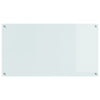 Køkken bagvæg Hvid 110 x 60 x 0.6 cm hærdet glas