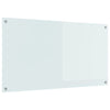 Køkken bagvæg Hvid 110 x 60 x 0.6 cm hærdet glas