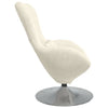 Æggestol Creme 63 x 73 x 90 cm Fløjl