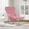 Æggestol 2 pcs Lyserød 63 x 73 x 90 cm Fløjl