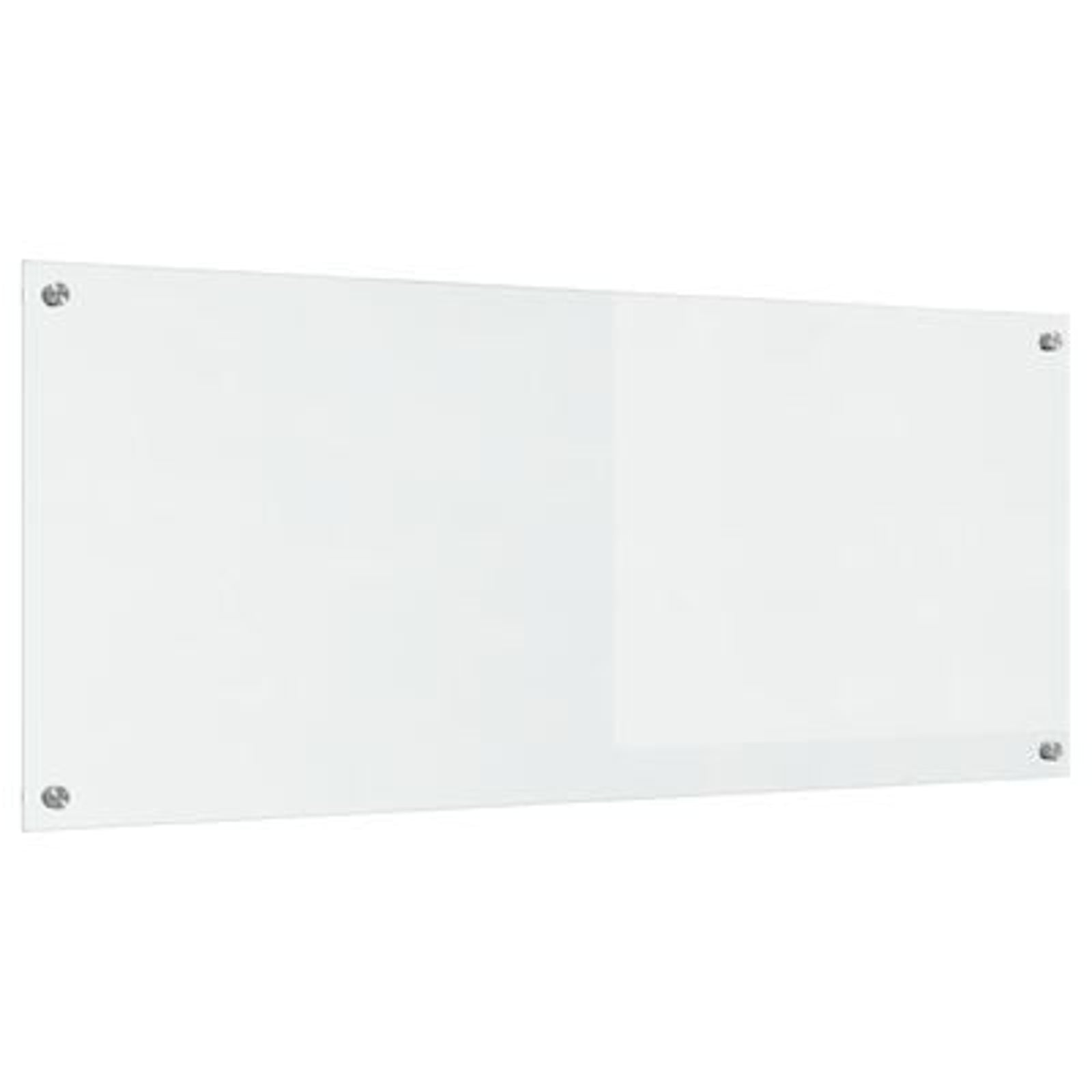 Køkken bagvæg Transparent 120 x 50 x 0.6 cm hærdet glas