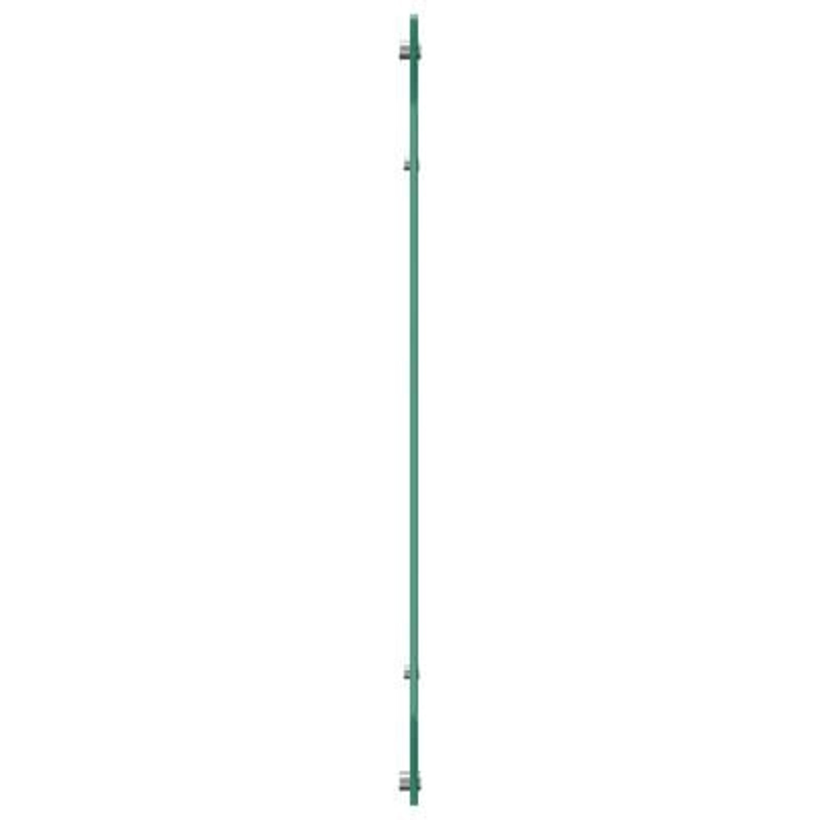 Køkken bagvæg Hvid 110 x 60 x 0.6 cm hærdet glas