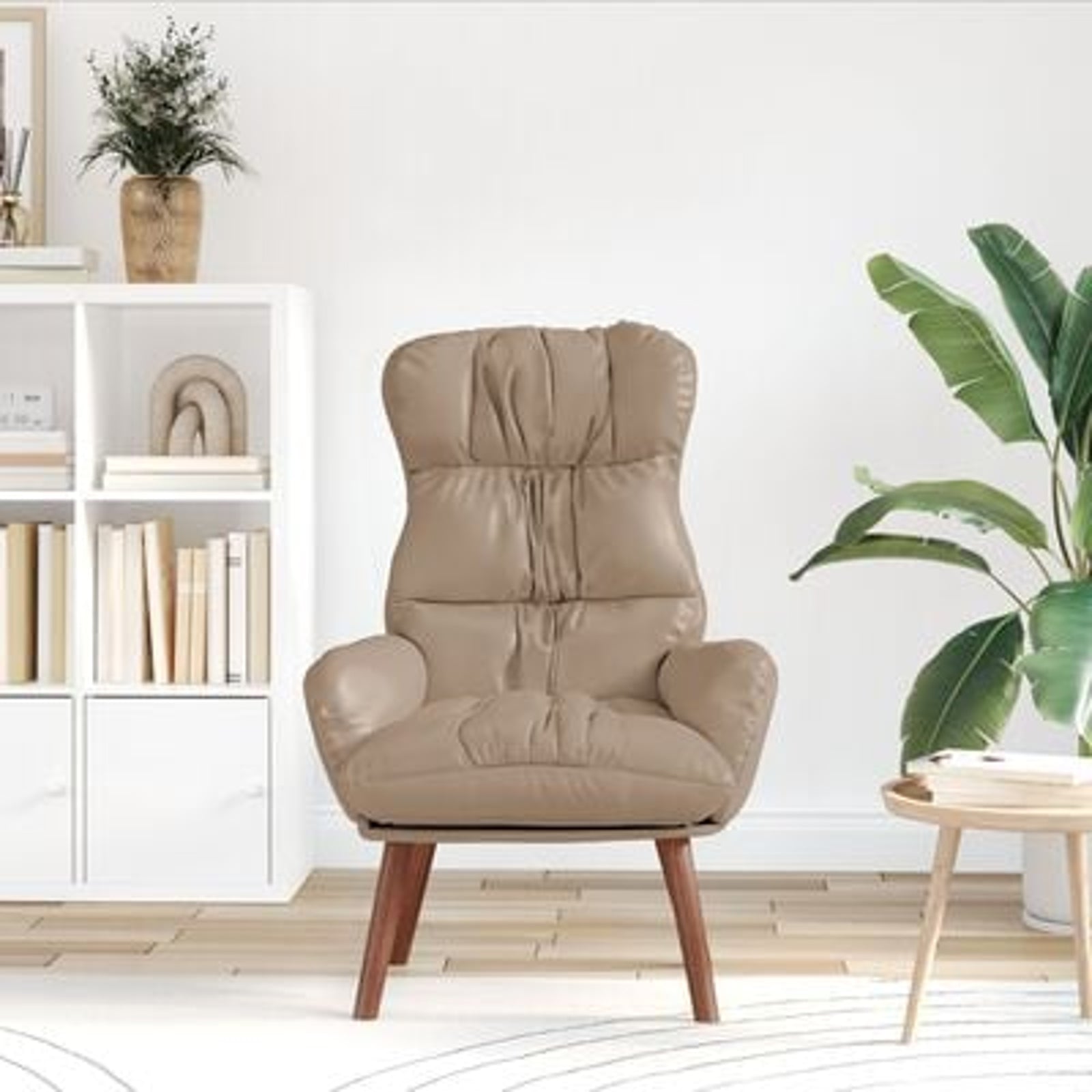 Afslappende stol Cappuccino 69 x 74 x 93 cm Kunstlæder