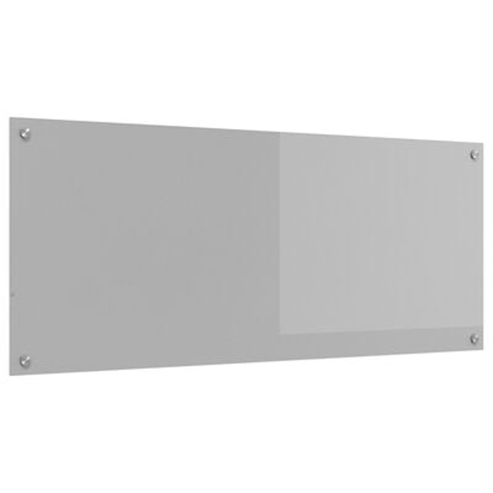 Køkken bagvæg Lysegrå 120 x 50 x 0.6 cm hærdet glas