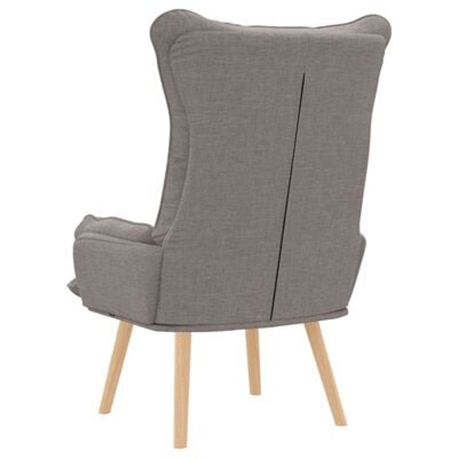 Afslappende stol Gråbrun 69 x 74 x 93 cm Stof