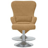 Æggestol 2 pcs Brun 63 x 73 x 90 cm Fløjl