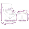 Æggestol 2 pcs Lyserød 63 x 73 x 90 cm Fløjl