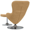 Æggestol 2 pcs Brun 63 x 73 x 90 cm Fløjl