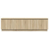 TV-skab med LED Sonoma-eg 180 x 38 x 49 cm Konstrueret træ