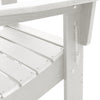 Foldbar Adirondack Stol Hvid 74.5 x 80.5 x 90cm Plastik