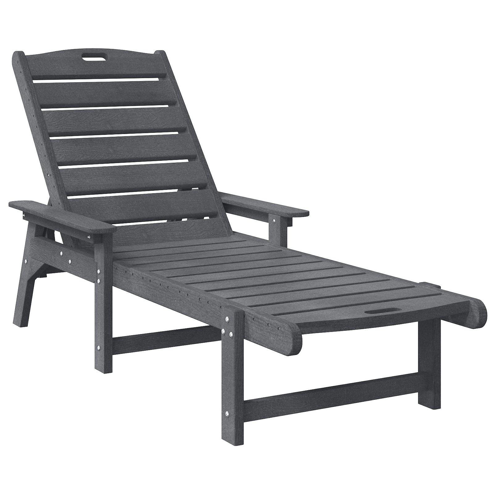Solstol Lysegrå 73.5 x 92 x 90cm Plastik