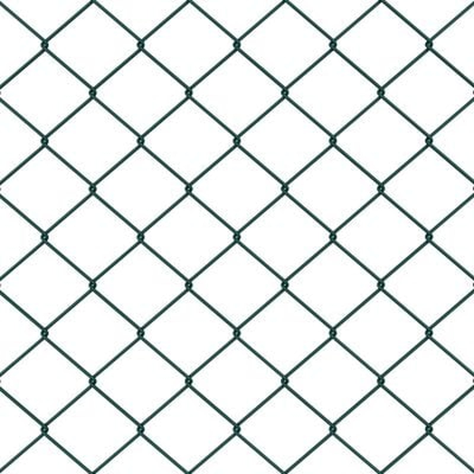 Hegn med post Grøn 1,2 x 25 m Stål og PVC