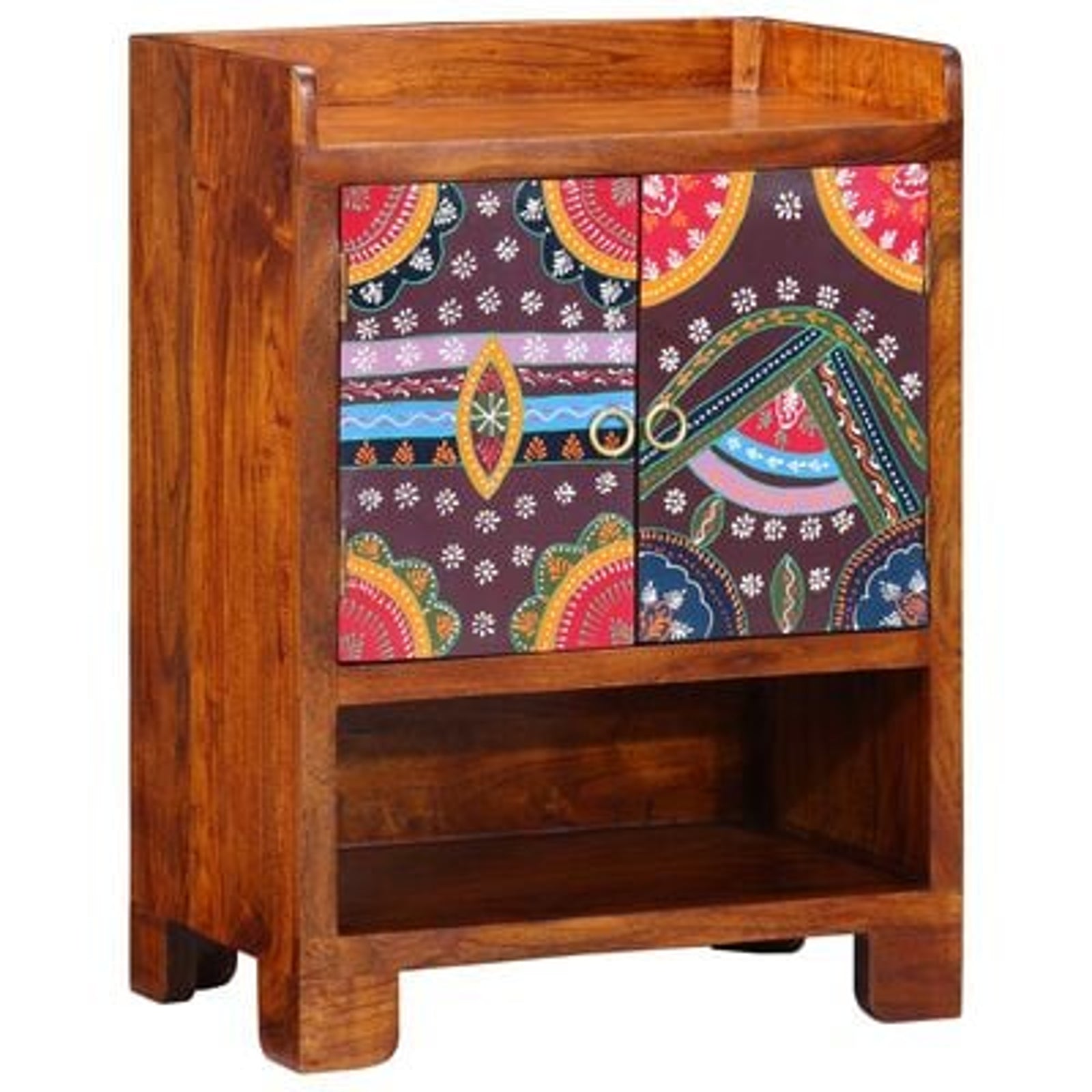 Sko skab med opbevaring Brun 55 x 35 x 75 cm Massivt akacietræ