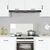 Køkken bagvæg Transparent 110 x 40 x 0.6 cm hærdet glas
