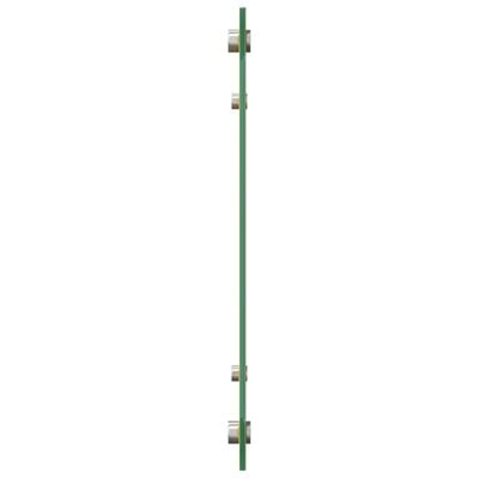 Køkken bagvæg Gul 90 x 40 x 0.6 cm hærdet glas