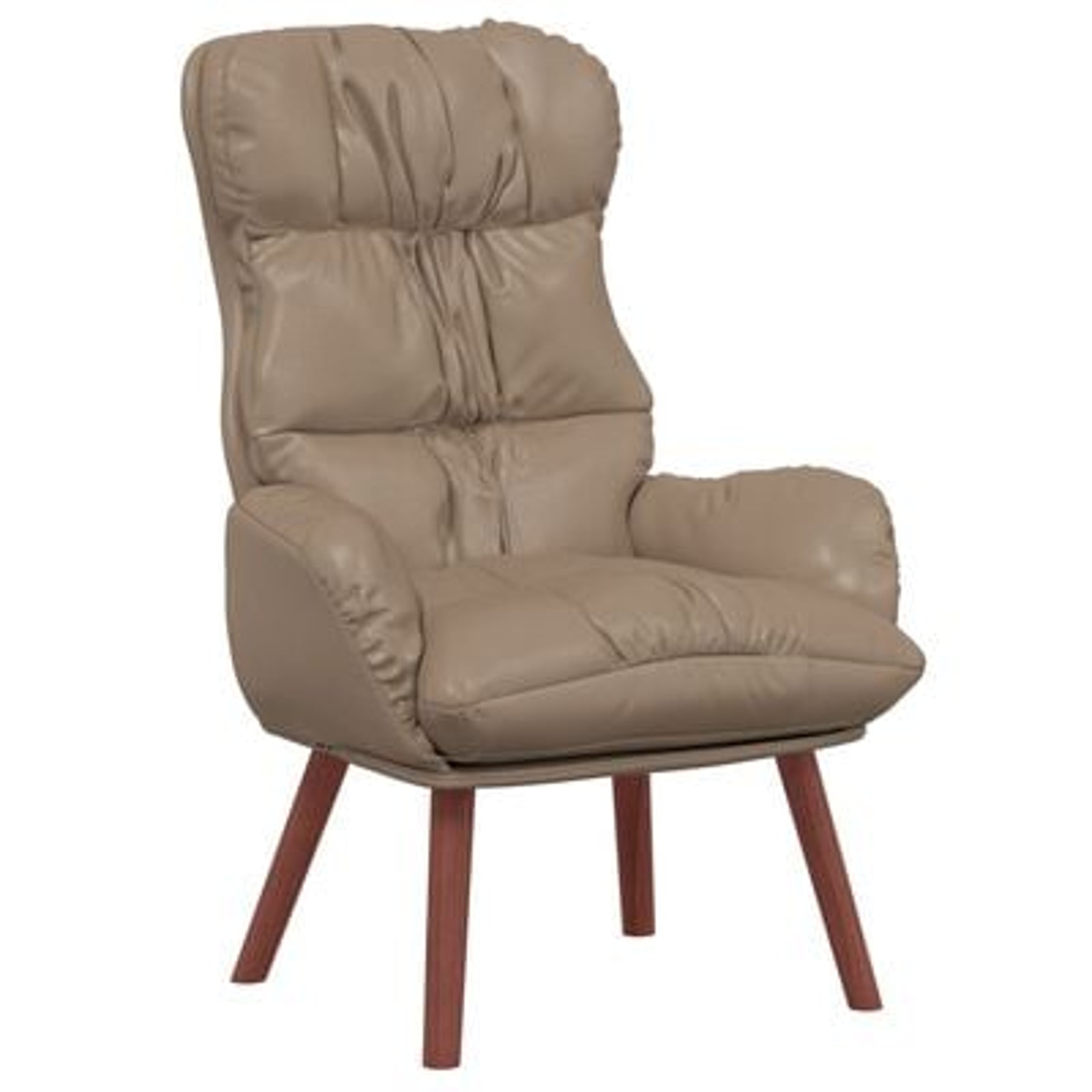 Afslappende stol Cappuccino 69 x 74 x 93 cm Kunstlæder