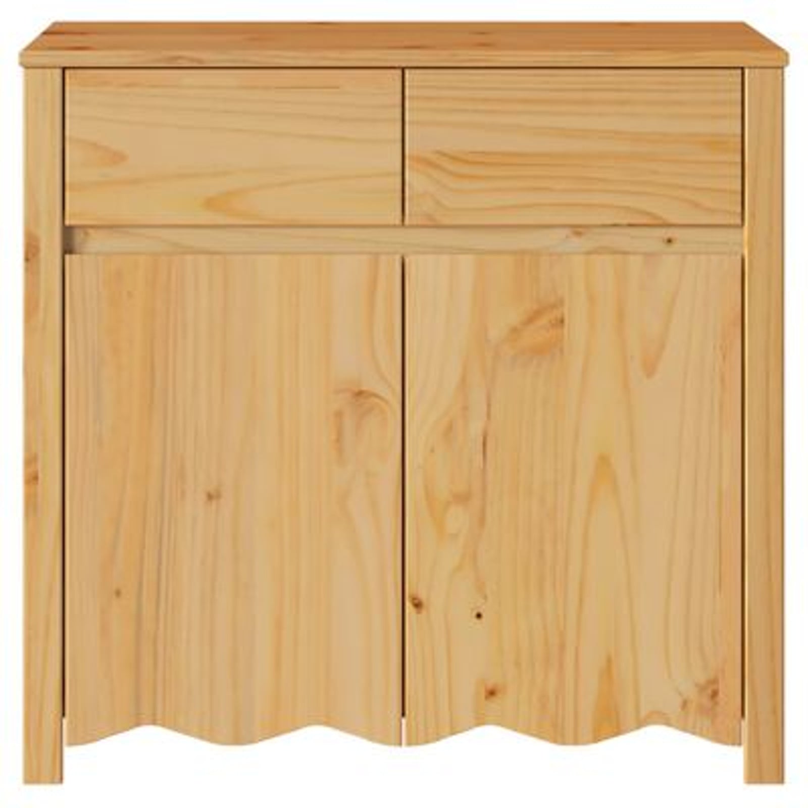 Sideboard Drammen Egetræsfarvet 79 x 43 x 75.5 cm