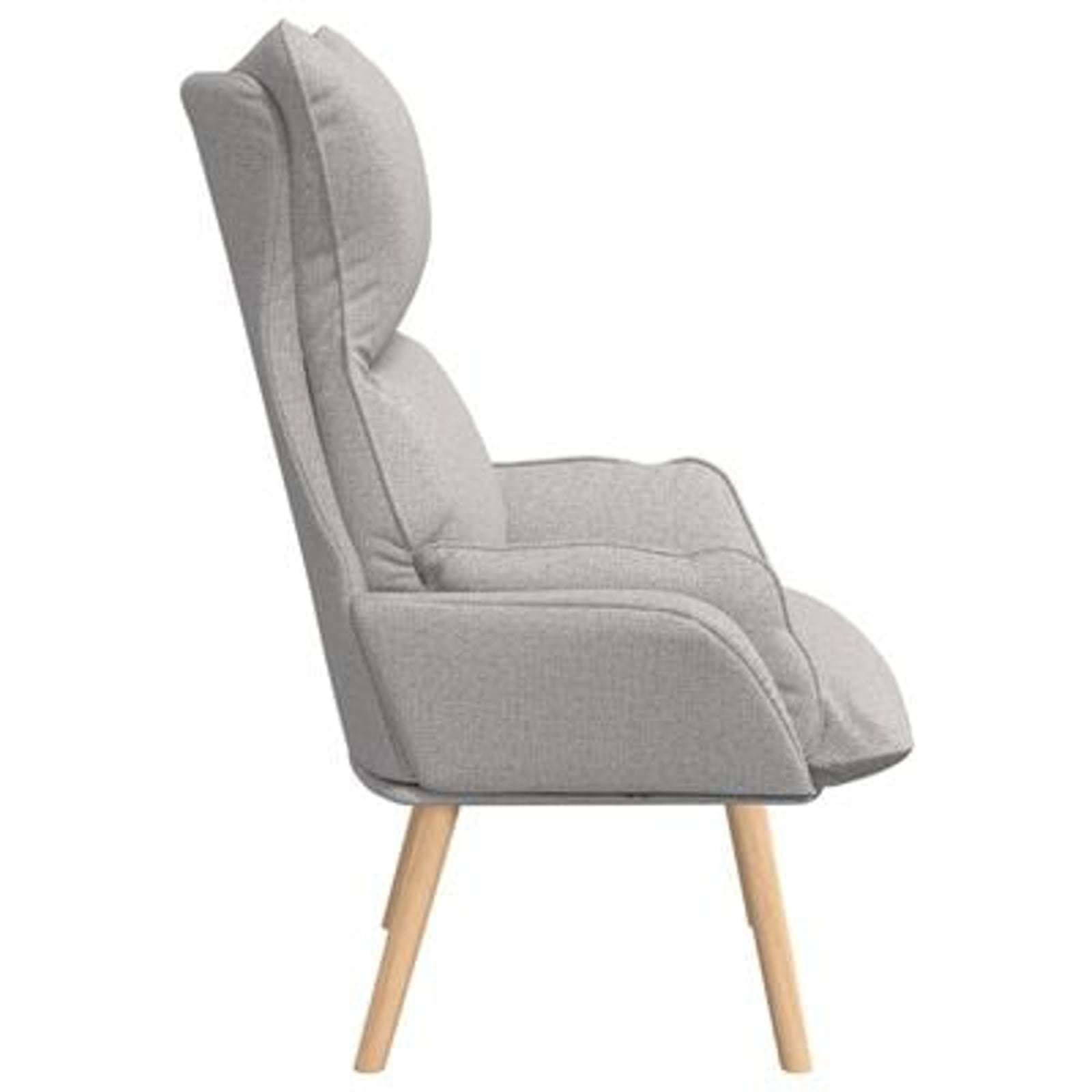 Afslappende stol Sky grey 69 x 74 x 93 cm Stof