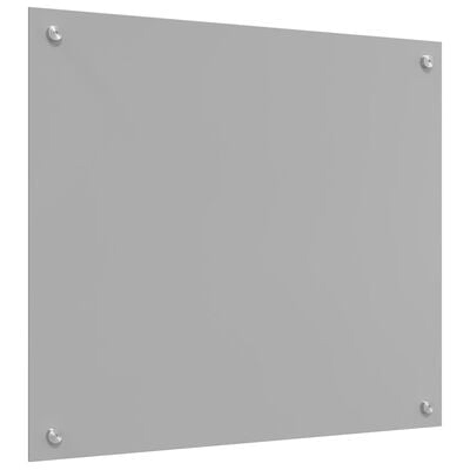 Køkken bagvæg Lysegrå 70 x 60 x 0.6 cm hærdet glas