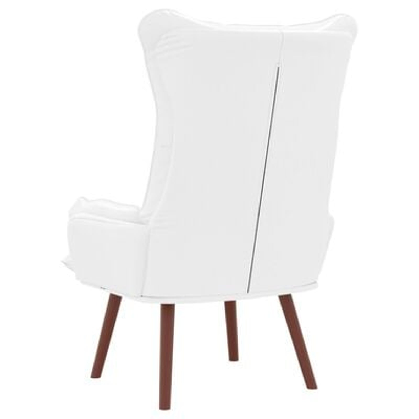 Afslappende stol Hvid 69 x 74 x 93 cm Kunstlæder