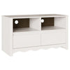 Tv-skab Drammen Hvid 99 x 43 x 55 cm Massivt fyrretræ