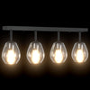 Loftlamper med justerbar glasskærm Anthracite E27