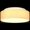 Loftlys Flush Mount Hvid Ø 38 cm stof E27
