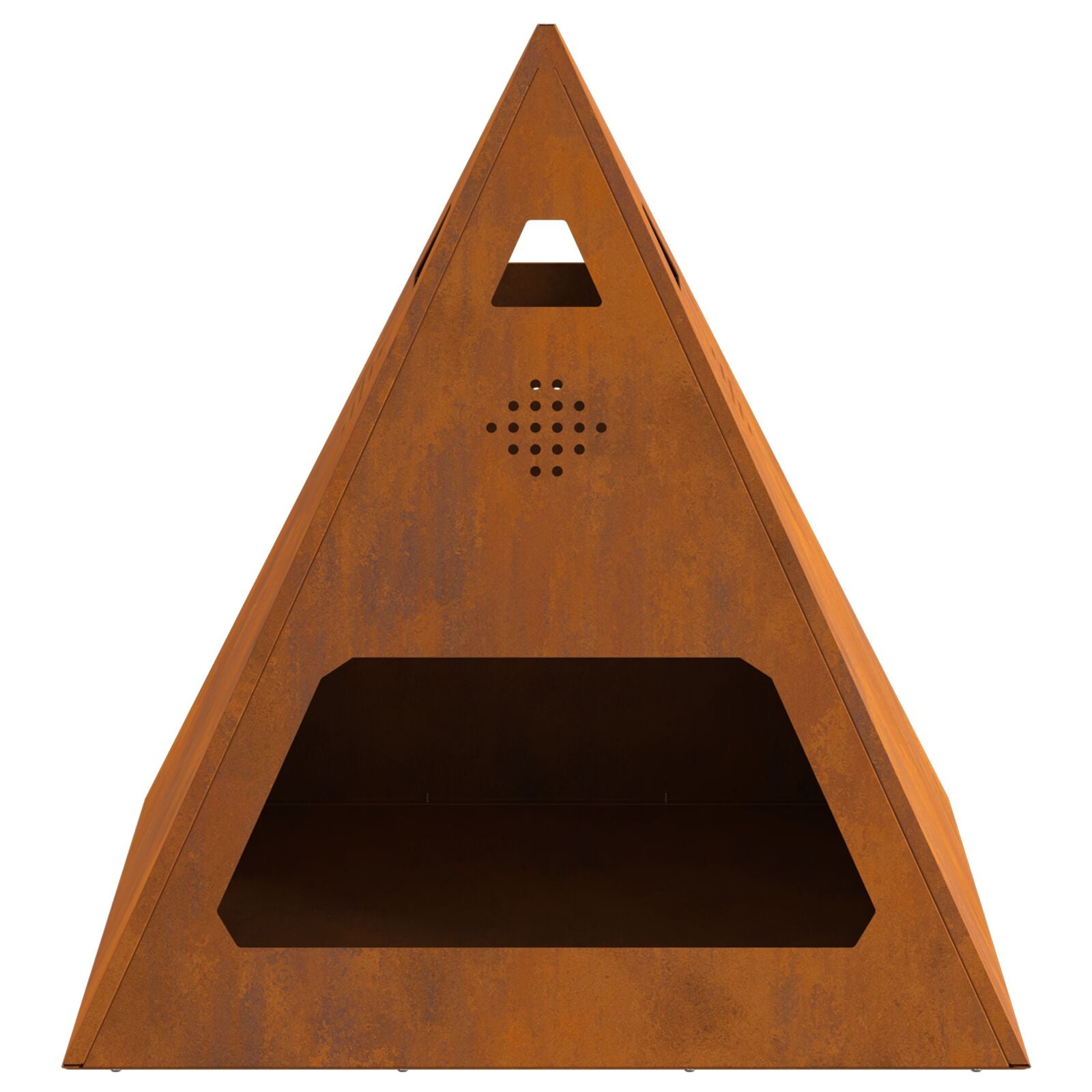 Fyrtårn Pyramide 50x50x51 cm Vejrbestandig Stål