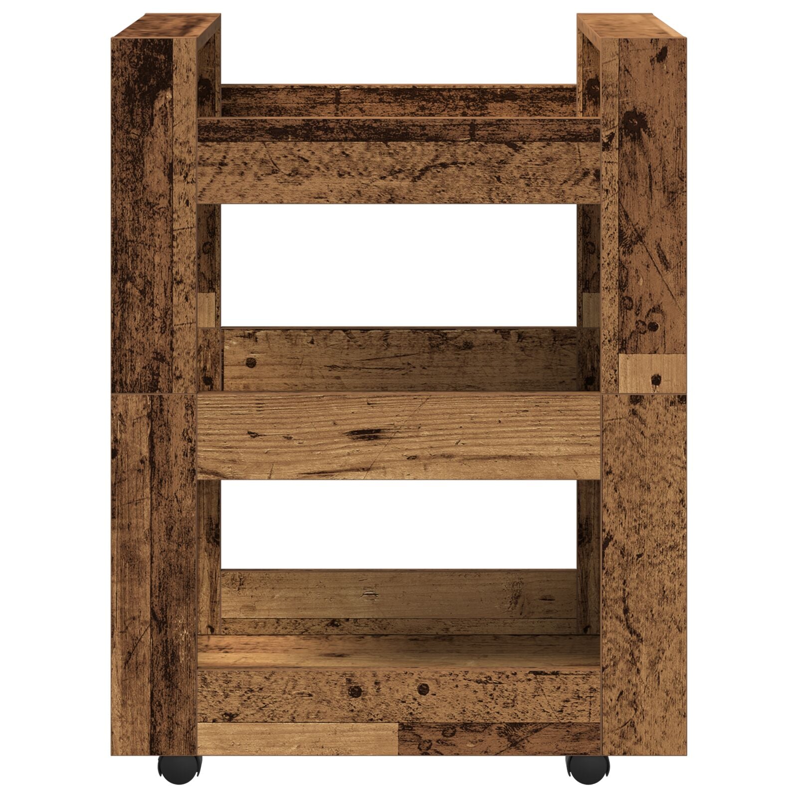 Køkkenvogn Gammelt Træ 60x45x80 cm Konstrueret Træ