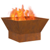 Ildhul Kvadratisk Brun 60x60x35 cm
