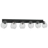 Loftlamper med Justerbar Glaslysestage i Antracit E27