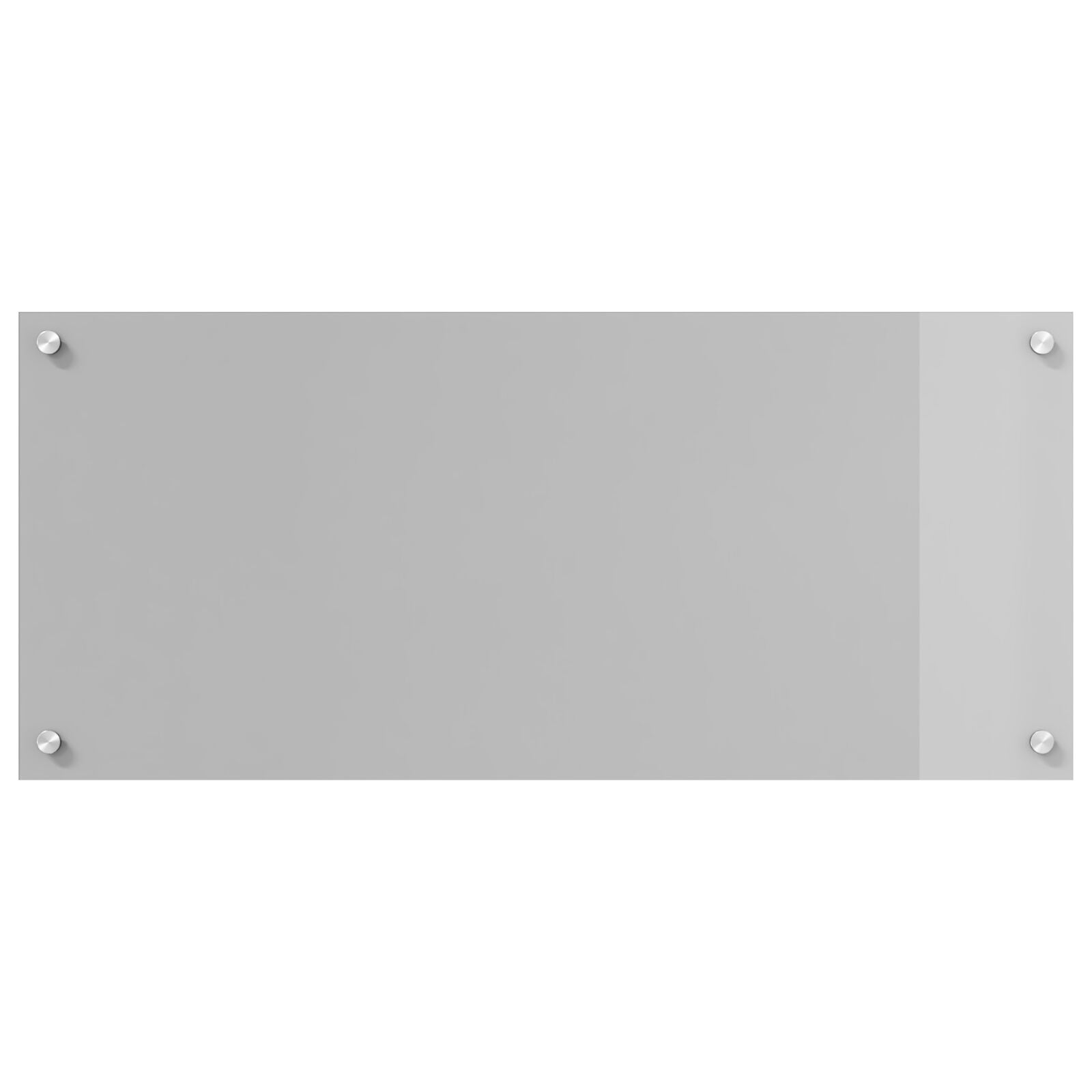 Køkken Bagplade Lys Grå 90x40x0,6 cm Hærdet Glas