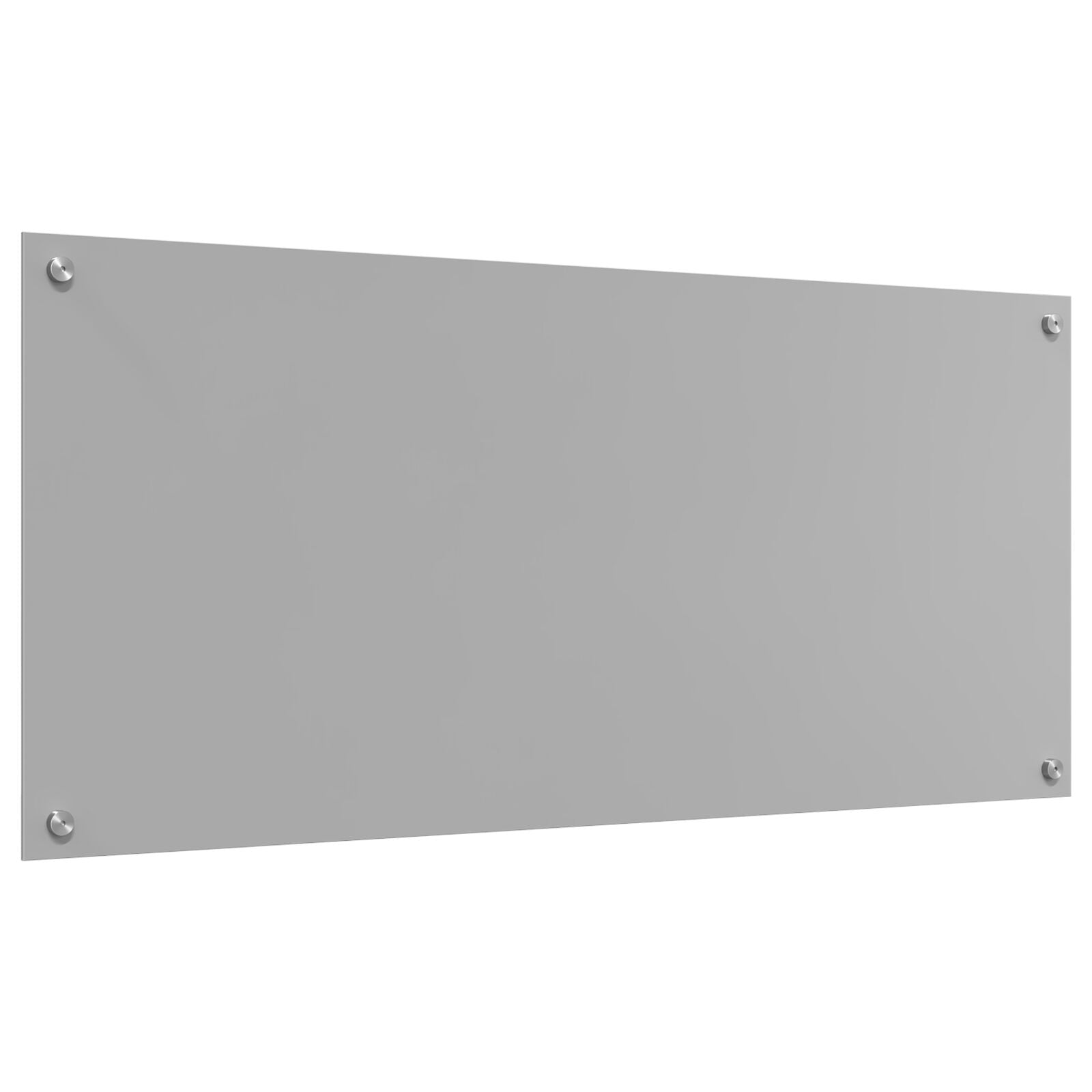 Køkken Splashback Lys Grå 110x50x0,6 cm Tempereret Glas