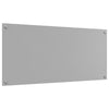 Køkken Splashback Lys Grå 110x50x0,6 cm Tempereret Glas