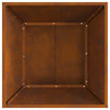 Ildhul Kvadratisk Brun 60x60x35 cm