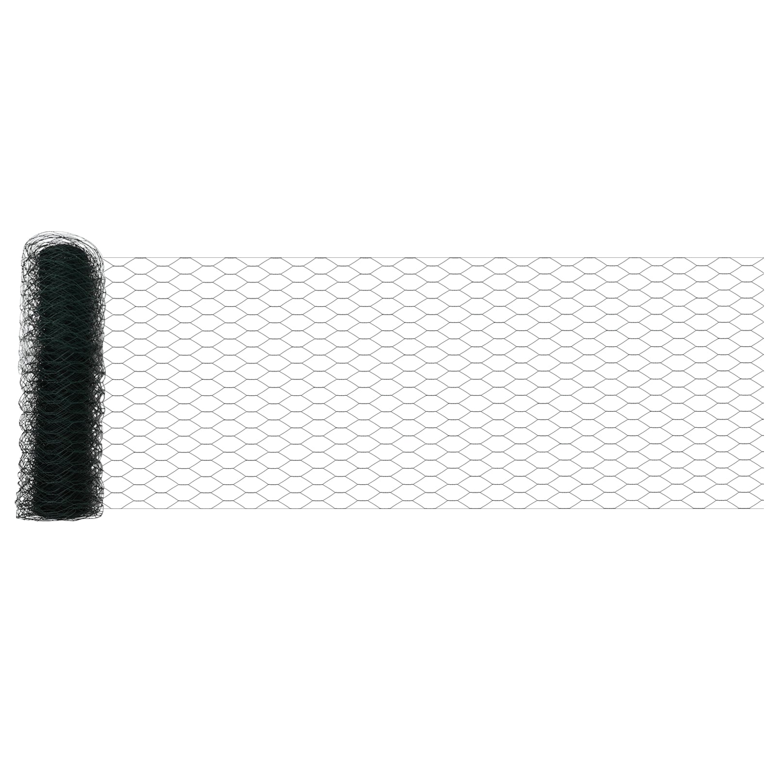 Hegnspæl Grøn 50 x 0,8 m (36 mm net) Stål og PVC