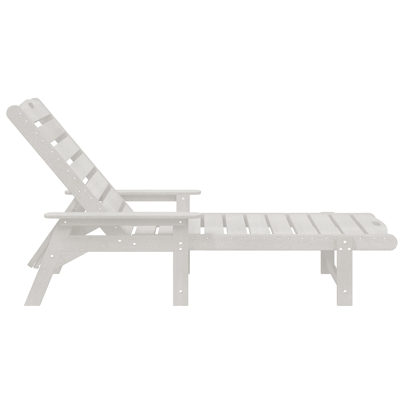 Solstol Hvid 73.5 x 92 x 90cm Plastik