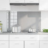 Kynhængsel Backsplash Lys grå 100x60x0,6 cm Hærdet Glas