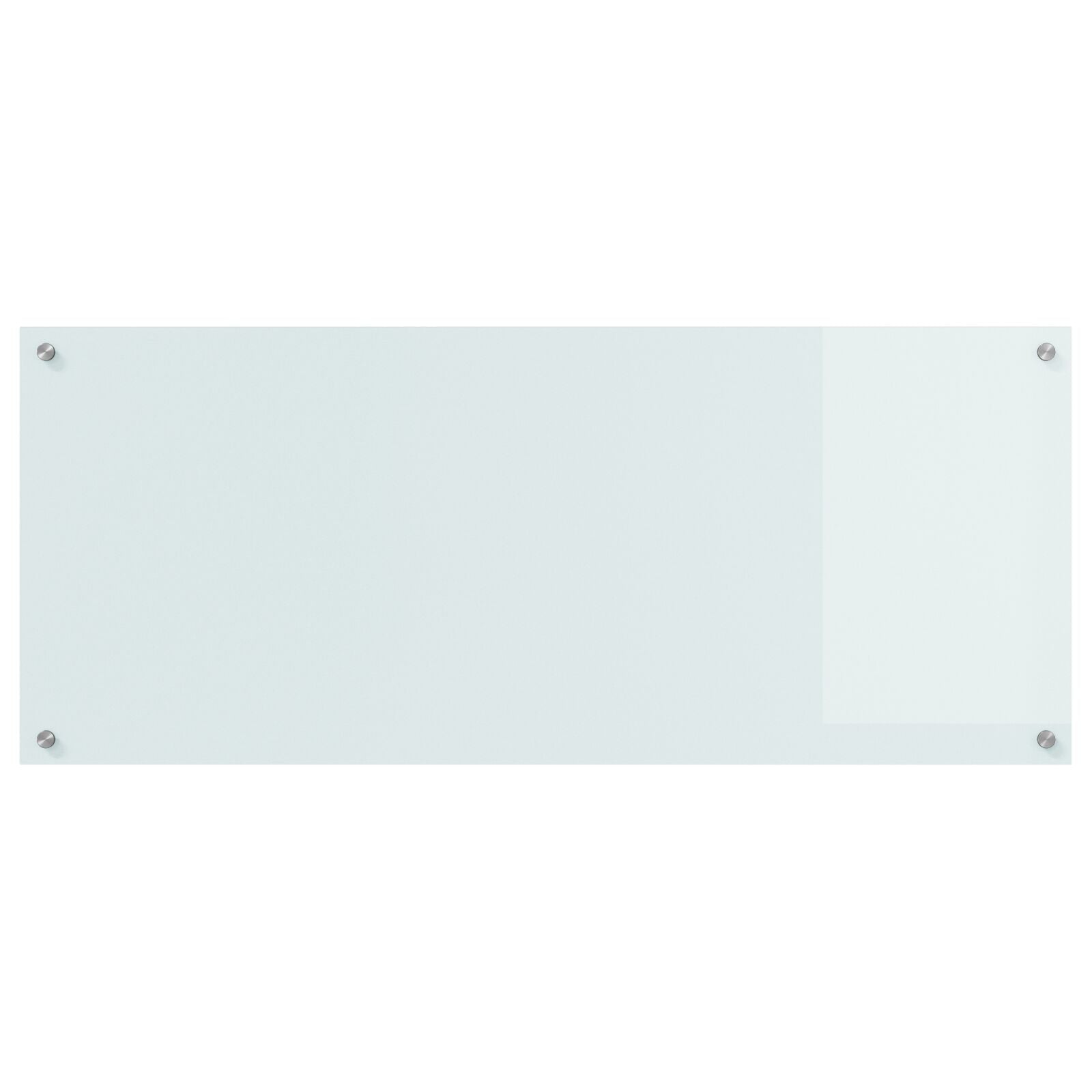 Køkken Backsplash Hvid 120x50x0,6 cm Hærdet Glas