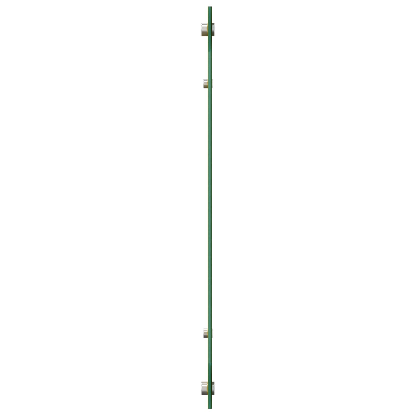 Køkken Bagplade Gul 90x60x0,6 cm Hærdet Glas