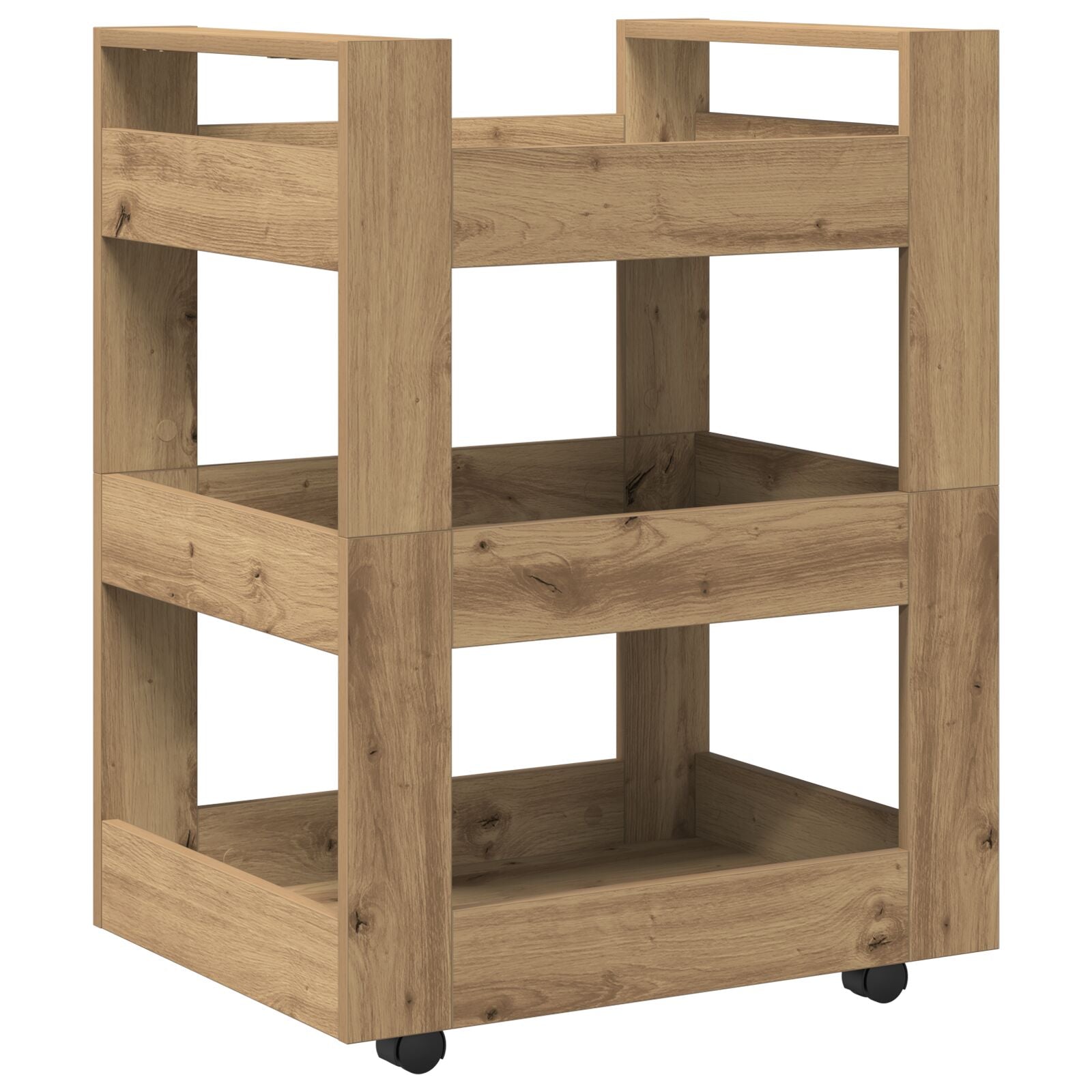 Køkkenvogn Artisan Eg 60x45x80 cm Engineered Wood
